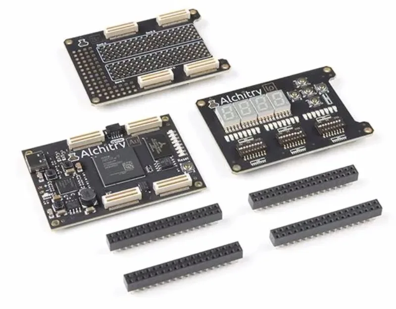 Now KIT-16497 Alchitry Au FPGA Kit xilinx artix-7 XC7A35T-1C