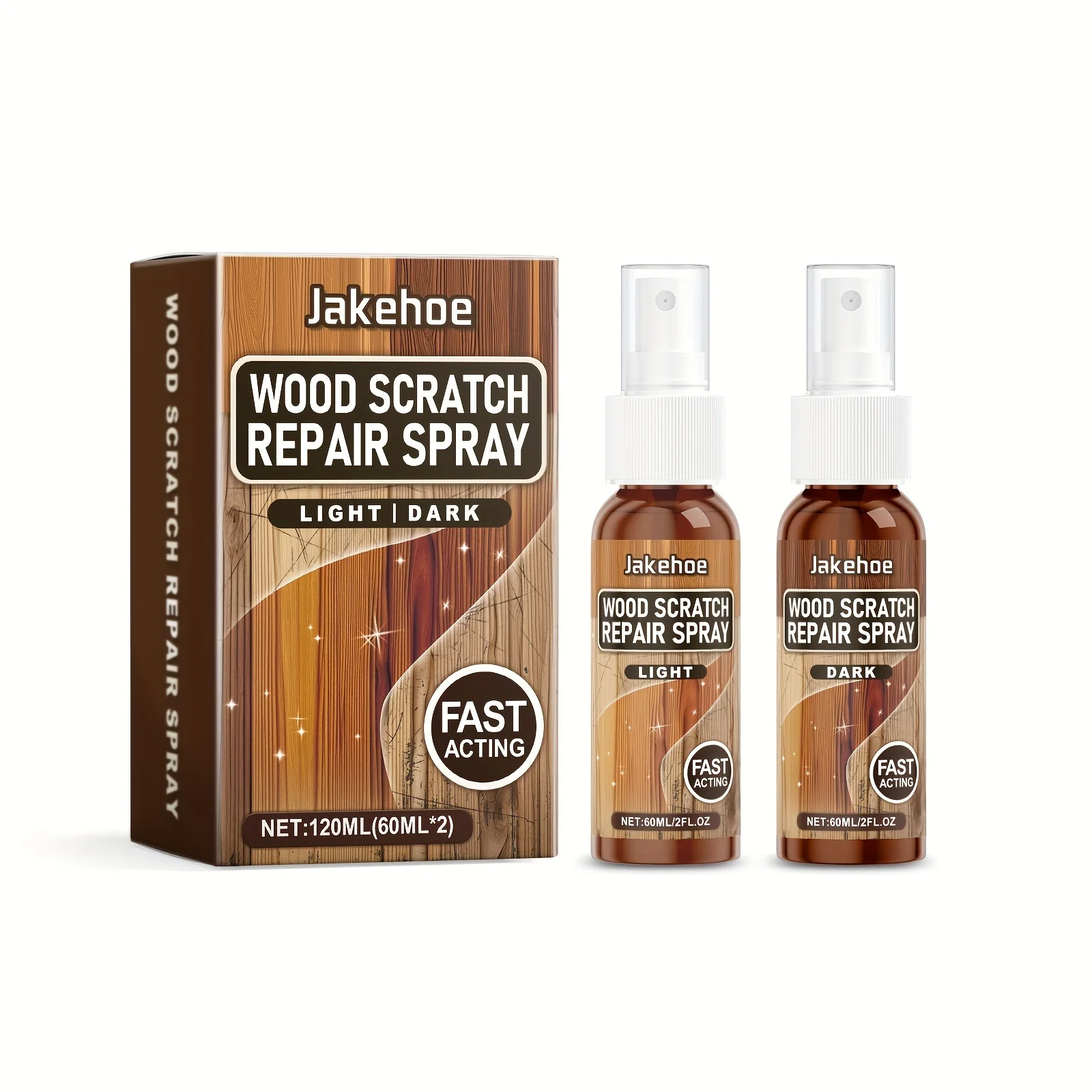 New Scratch Remover on Wood Floor & Furniture Touch-Up Restores Shine Covers Scratches & Dents 120ml Long-Lasting Protection