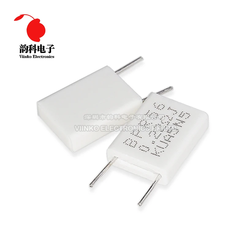 100pcs BPR56 5W 0.01 0.02 0.05 0.1 0.15 0.22 0.25 0.33 0.5 ohm Non-inductive Cement Resistor 0.1R 0.15R 0.22R 0.25R 0.33R 0.5R