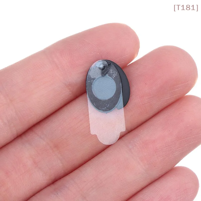 [E] Smart Glasses LED Light Blocking Stickers Fit For Meta Sliding Reusable Adhesive Eyeglass Camera Cover Black