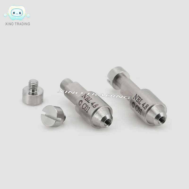 6 Stück Nobel-kompatibles Titan-Multi-Analog für Zahnimplantate, Multi-Einheit, Prothetik-Restaurierung und Labormodell