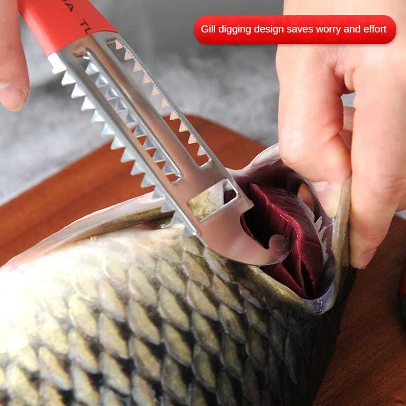 Fish scale remover Stainless Steel Fish Scale Remover Cleaner Scraper Kitchen Peeler Tool