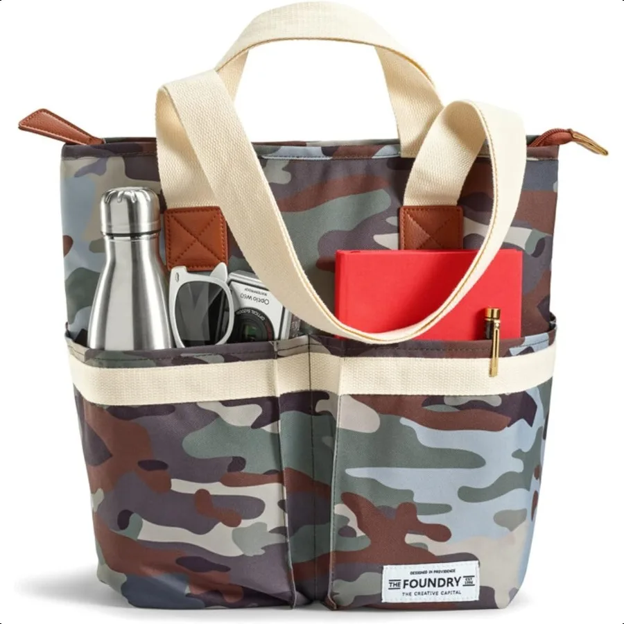 

Foundry Wine Carrier Bag Soft Cooler Bag Insulated Leak Proof Large Soft Sided Cooler Bag 6 Bottle Wine Bag With Removable Divi