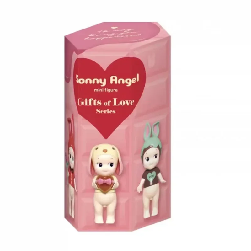 Sonny Angel Hippers Blind Box Gifts Of Love Serie Anime Figures Toys Cute Kids Cartoon Christmas Gifts Birthday Present