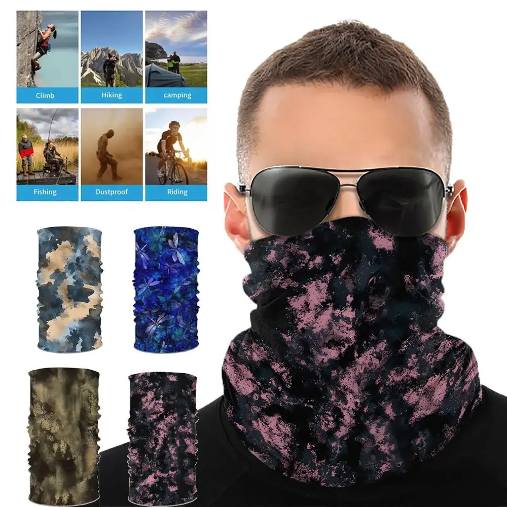 

Personalized Tie-dye Neck Warmer/Face Mask New Multi-functional Outdoor Cycling And Hiking Headband Scarf Unisex Gift Accessory