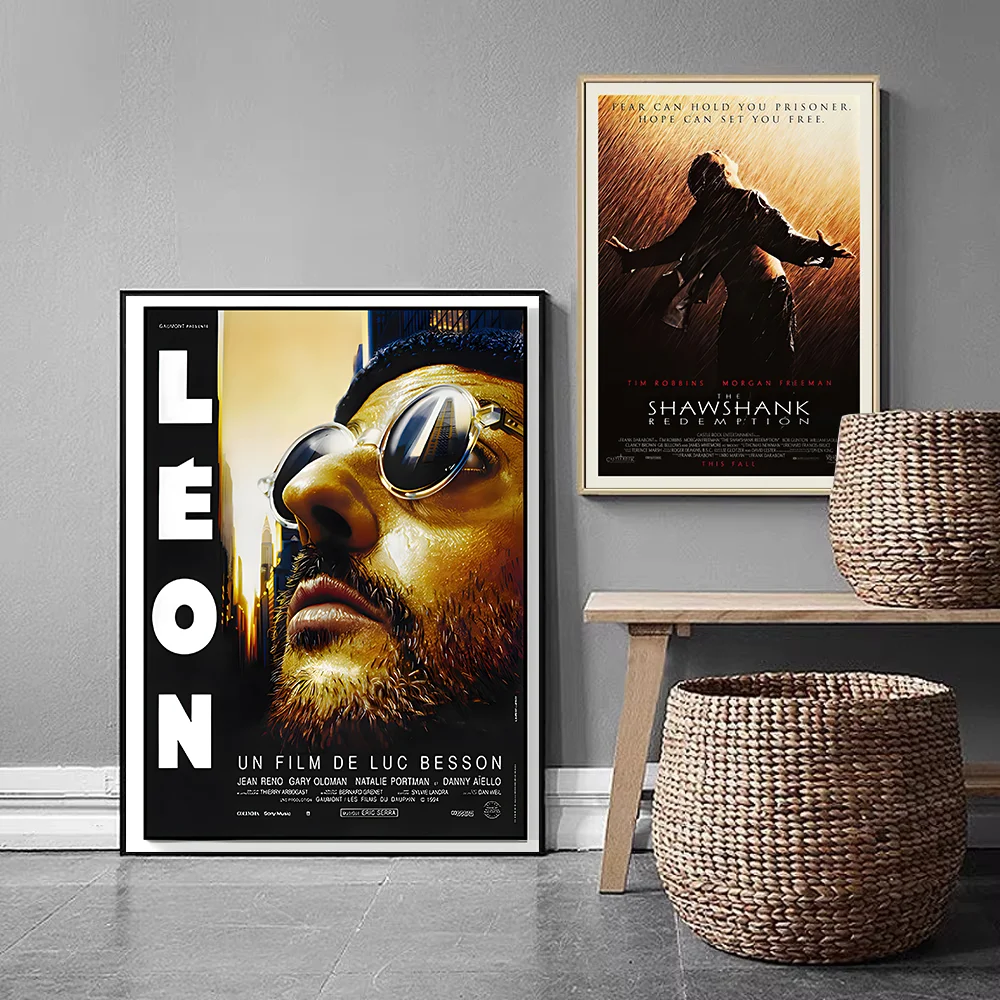 ملصقات الفيلم الكلاسيكي - سادة في تاريخ السينما العالمية - ديكور حائط عتيق، لوحة فنية جدارية على القماش لديكور المنزل