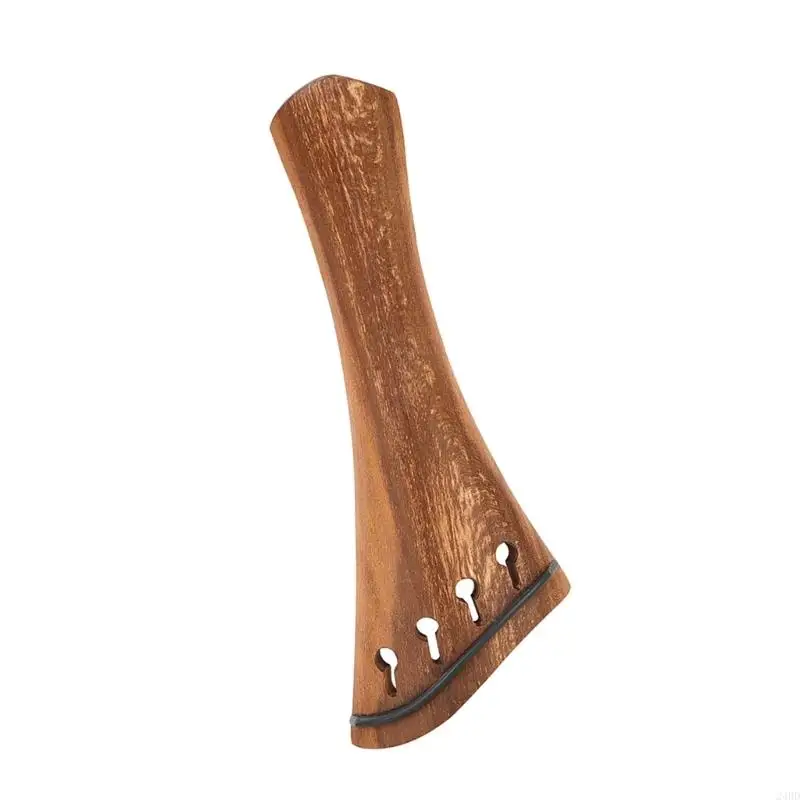 Traditional Styles Violin Tailpiece with Tail Cord Easy Installation Suitable for Boosts Volumes and Resonance 24BD
