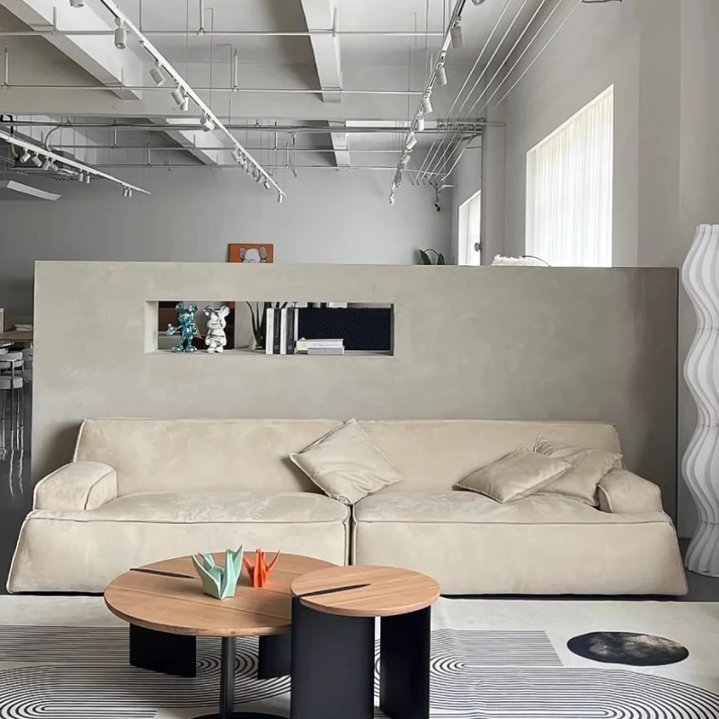 

Nordic Floor Living Room Sofas Minimalist Vintage Individual Bean Bag Living Room Sofas Apartment Divano Postmodern Furniture