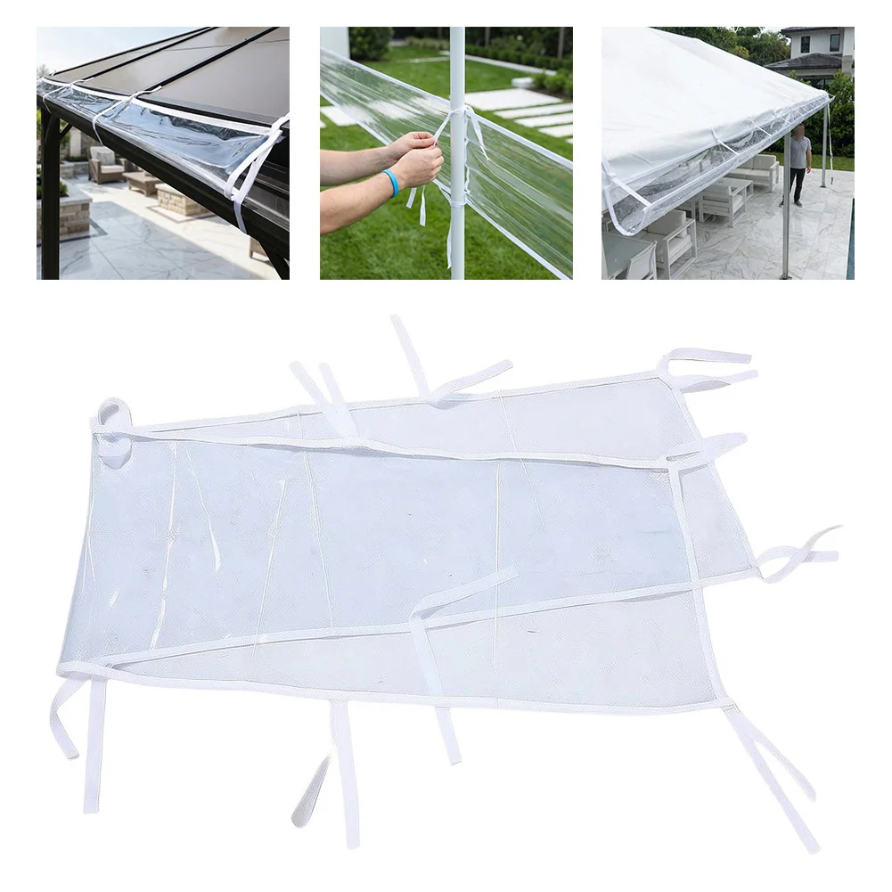 Tent Awning Rain Gutter Drainage Channel, Waterproof Canopy Sidewall Gutter For Camping Outdoor Rain Diversion