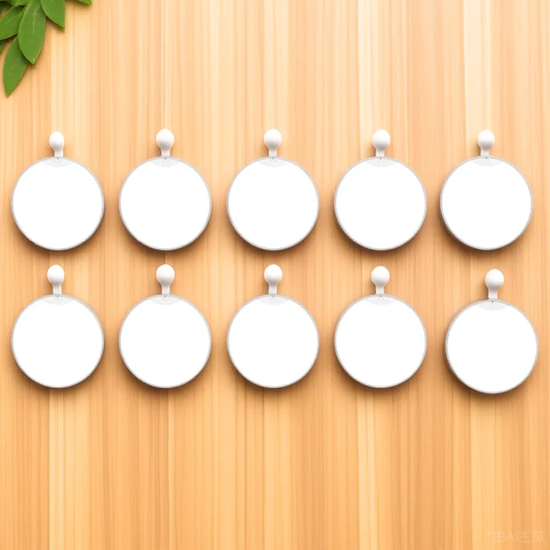 

10pcs Bikini Display Stands Circle Underwear Racks Stainless Steel Female Briefs Hangers Swimwear Drying Shelf Round Hanger For