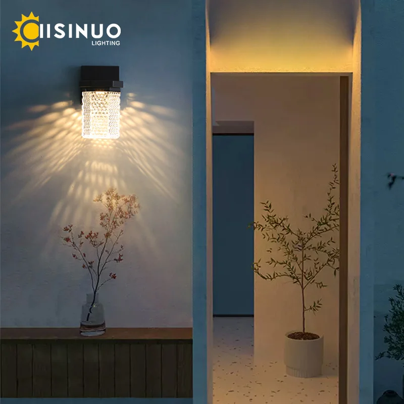 

IP65 Waterproof Outdoor Wall Light LED Garden Lamp Up and Down Balcony Exterior Lighting Fixtures for Patio Corridor Porch Decor