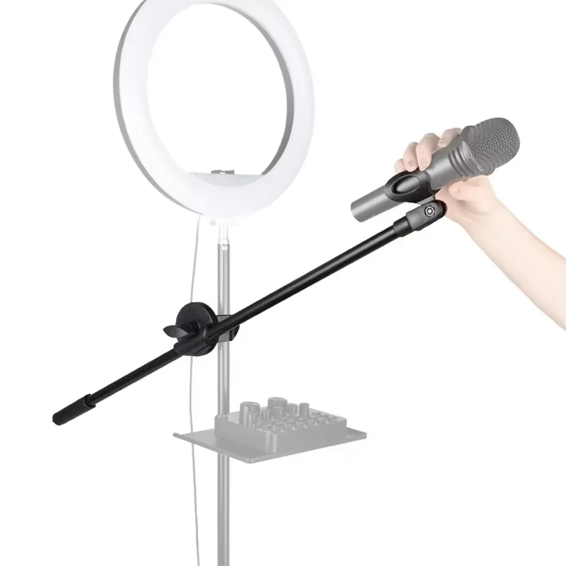 

Yinyu Detachable Microphone Boom Arm Mic Stand Adjustable for Studio & Live Recording