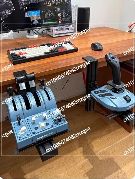 For Vkb Wing Win 55 Ursa Minor X52 Tuma T16000M Demon Claw Ab9 Flying Rocker Throttle Desktop Bracket