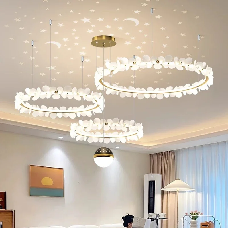 Modern light luxury living room chandelier lighting Ceiling lamps hanging light led chandeliers for the living room indoor light