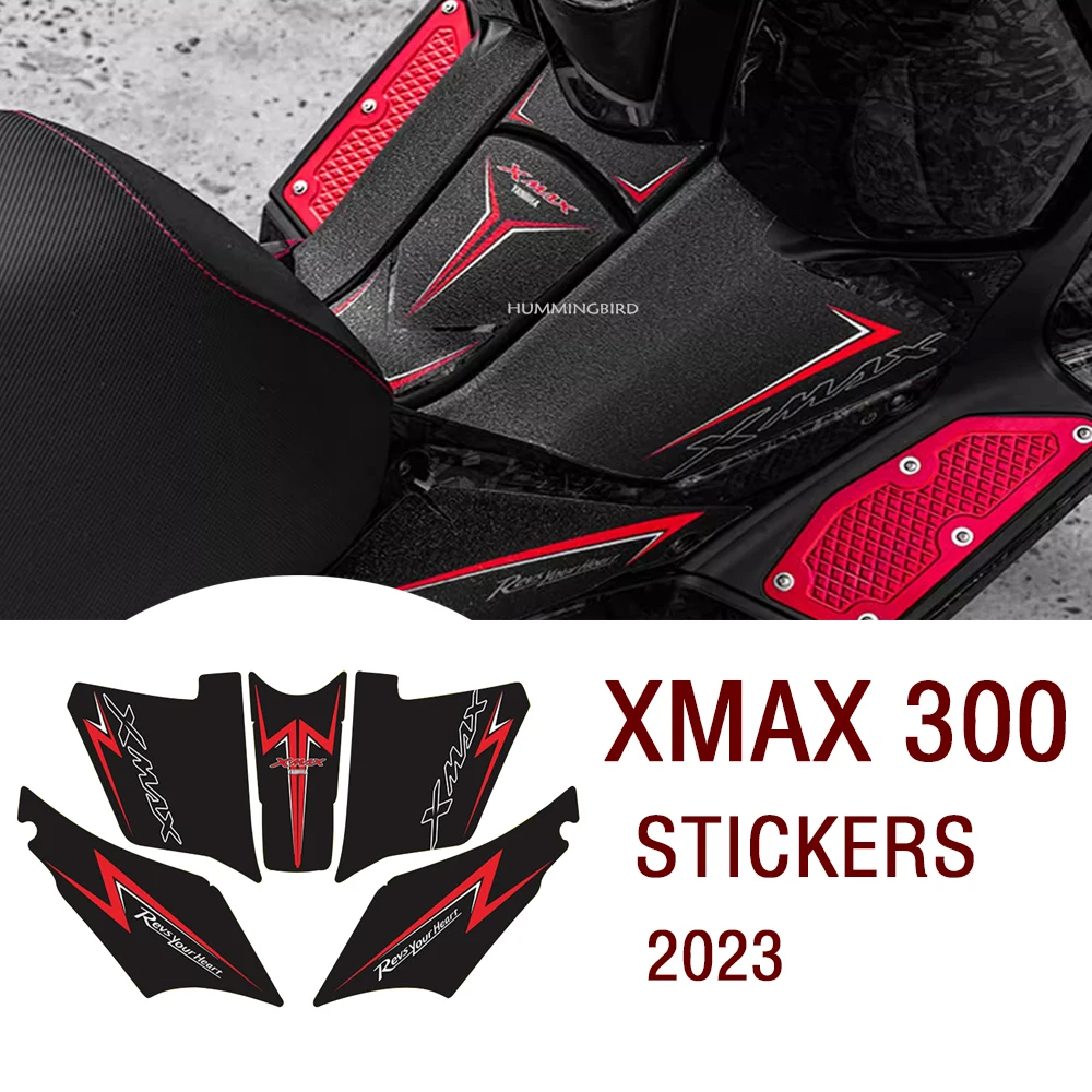 

Fuel Tank Pad Motorcycle Frosted Non-Slip Stickers Paint Protection X-MAX300 XMAX 300 2023 for Yamaha XMAX300