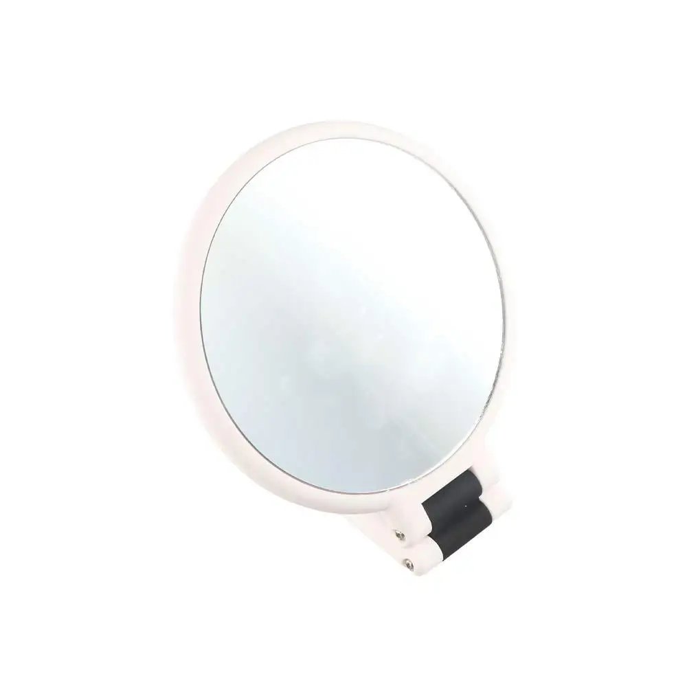 Miroir compact grossissant pour femmes et filles, miroir de maquillage de bureau, accessoires de voyage, support pliant, miroir cosmétique