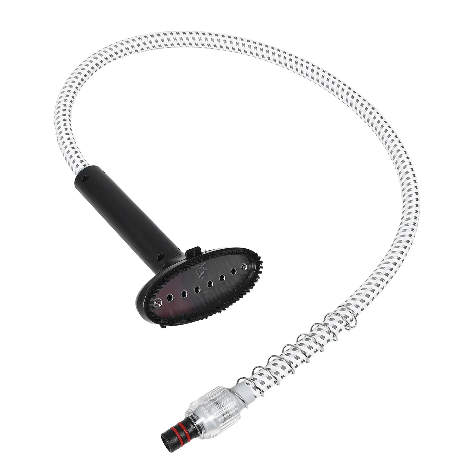 Steam Iron Replacement Hose for Garment Steamer with Integrated Spray Head Brush Attachment Uniform Steam Distribution Safe