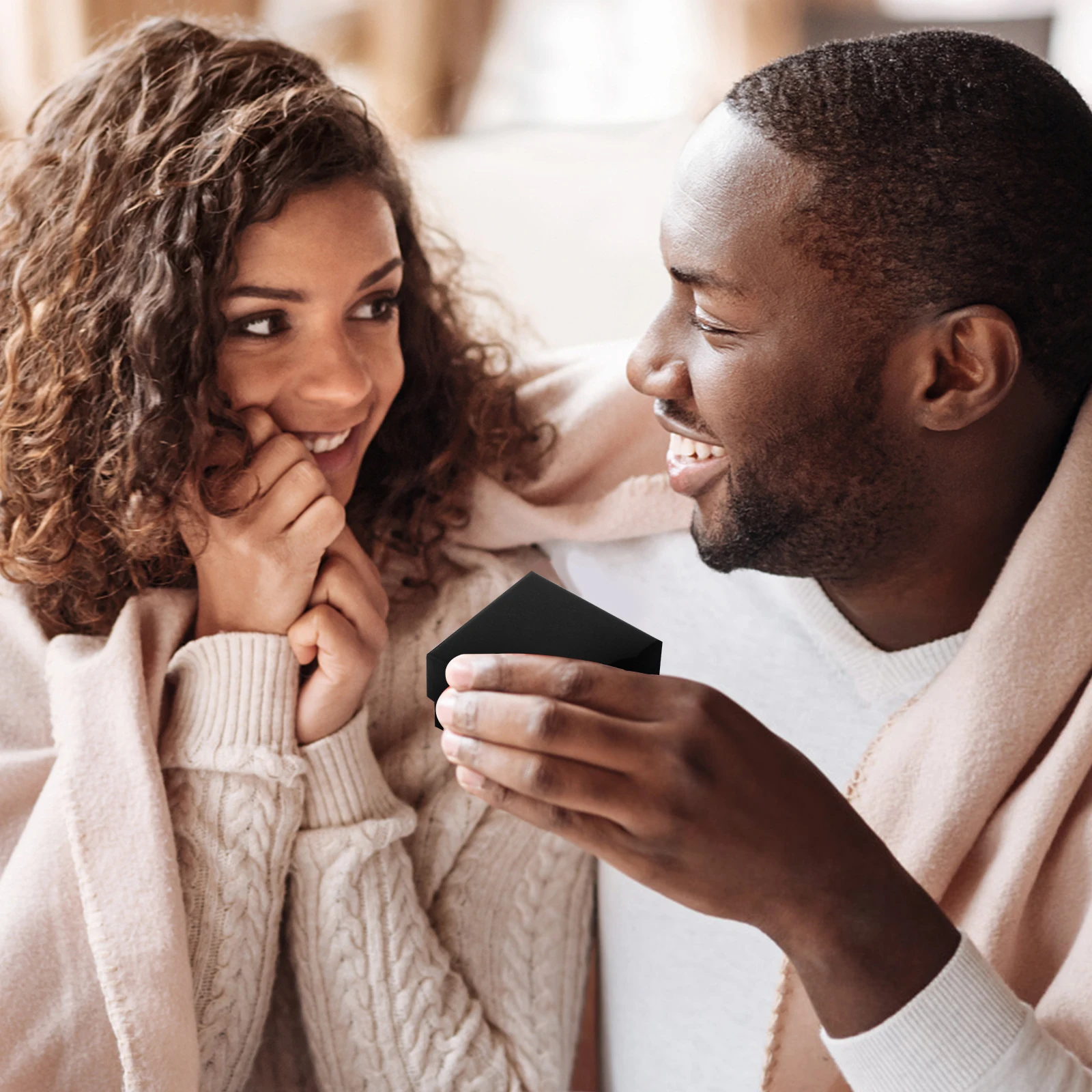 

24 шт., чехол для ювелирных изделий из крафт-бумаги, подарочная коробка в стиле ретро для упаковки ювелирных изделий, органайзер для хранения, кольцо, ожерелье, подарочная упаковка, коробка