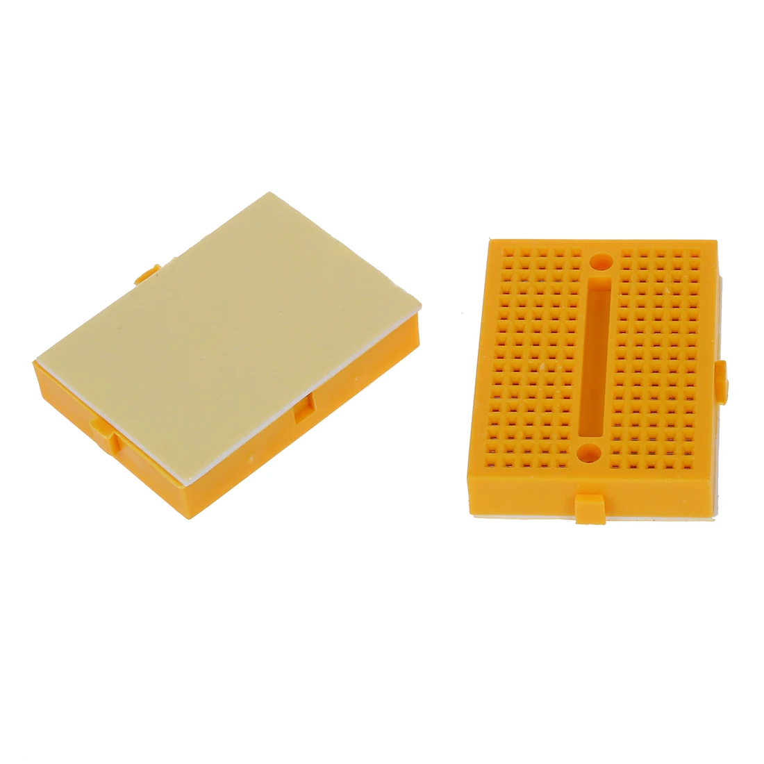 5 PCS Breadboard Electronics Experimentation Board 4,5x3,5 cm Yellow