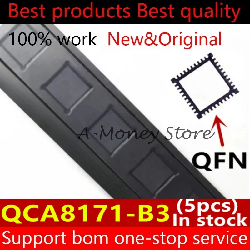 

(5pcs)QCA8171-BL3A QCA8171-BL3A-R QCA8171-B3 QFN-40