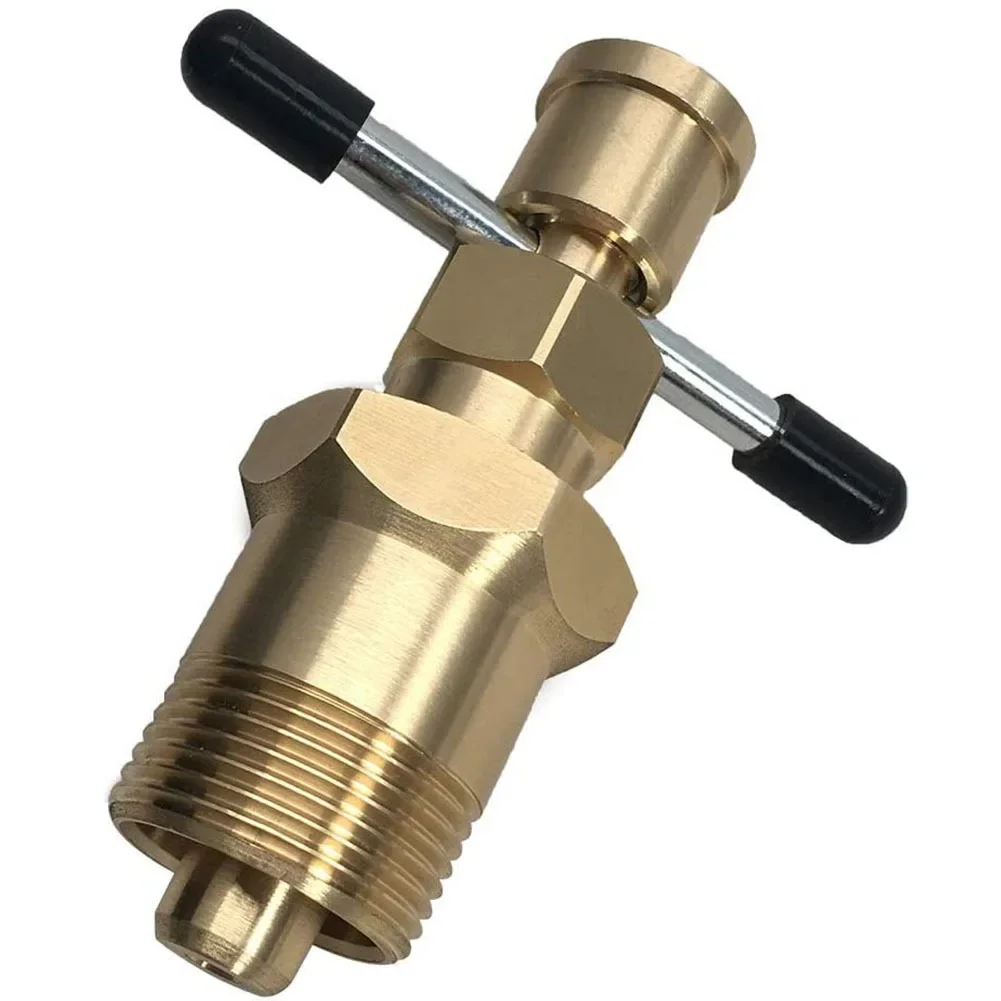 

Olive Remover Puller for 1/2" 3/4" Dia Solid Brass Pipe Fitting, Olive Removal Tool for Copper Pipe, Compression Sleeve Puller