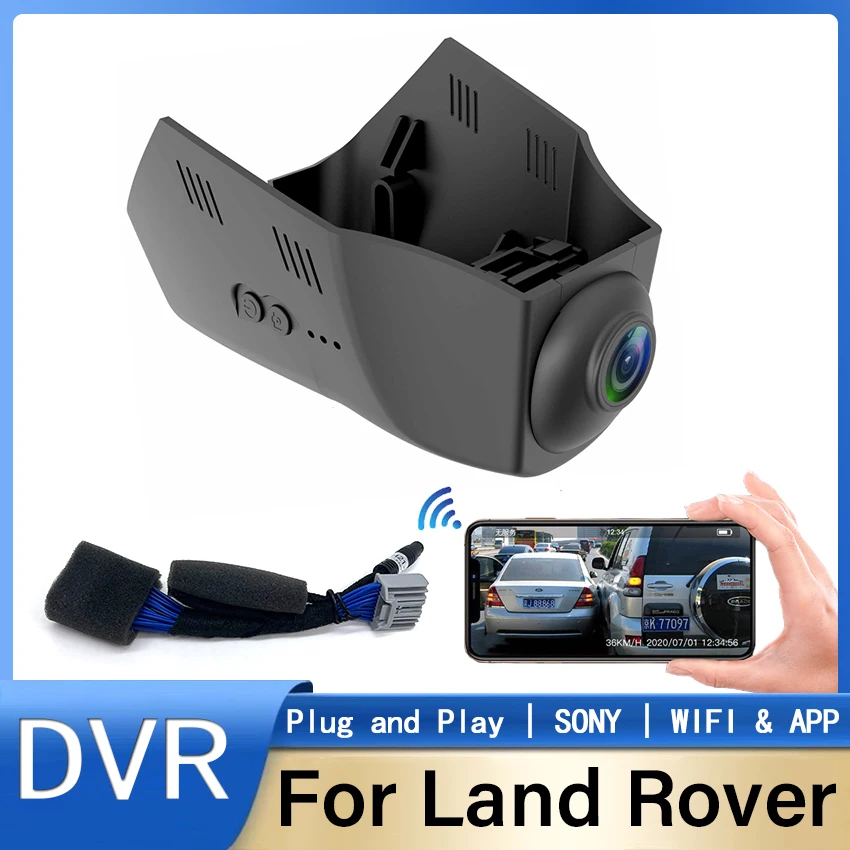 

Видеорегистратор для Land Rover Range Rover velar 2018-2021 для Jaguar E-Pace 2018-2021 Dash Cam 4K UHD Автомобильный видеорегистратор Видеорегистратор