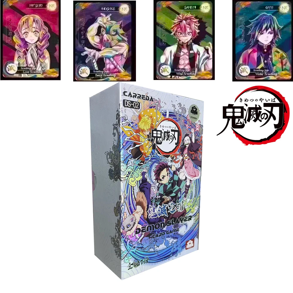 

Demon Slayer Collection Card Metal SSP Card Booster BoxAnime TCG birthday Hobby gift Cards