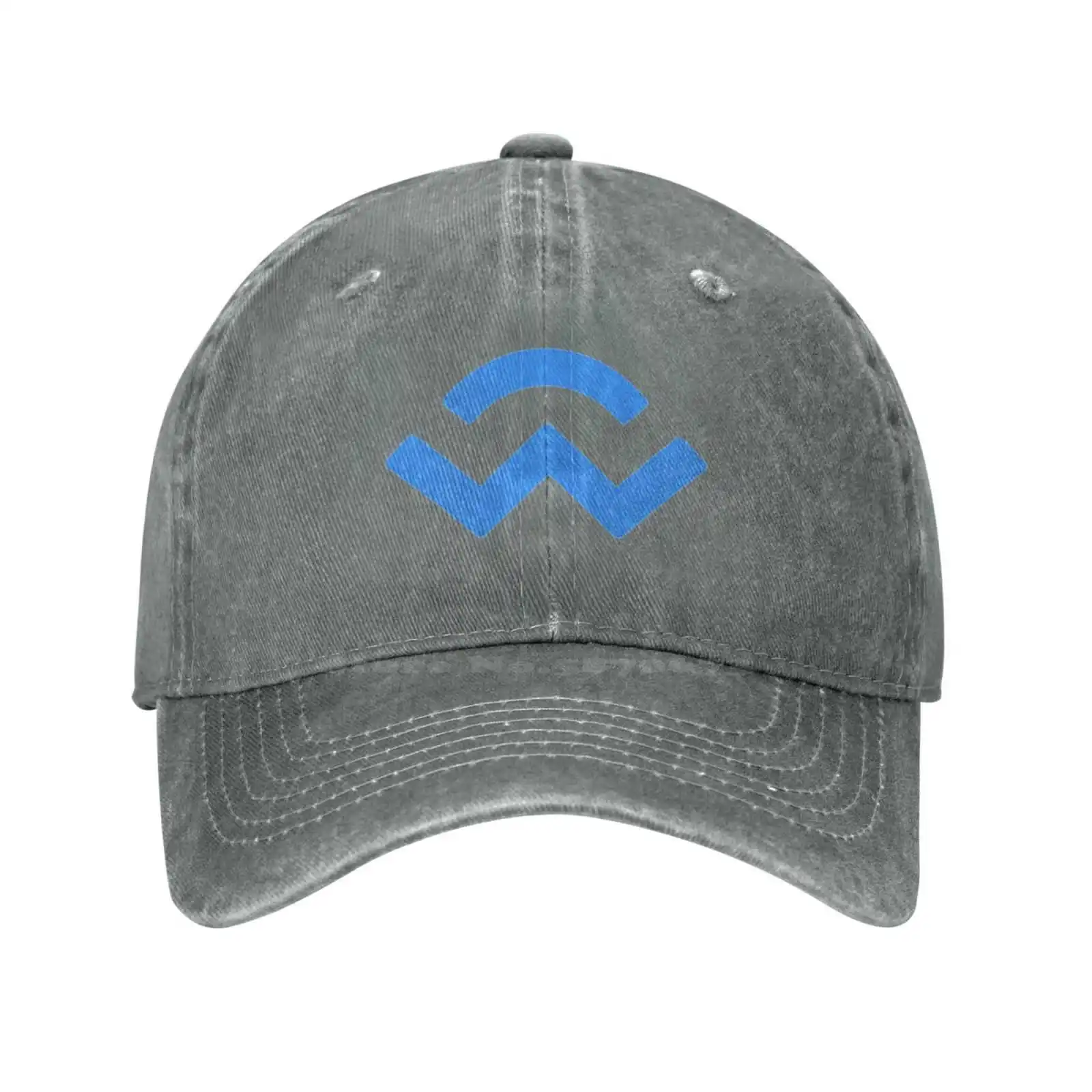 Wallet connect Logo Qualität Denim Cap Strick mütze Baseball Cap