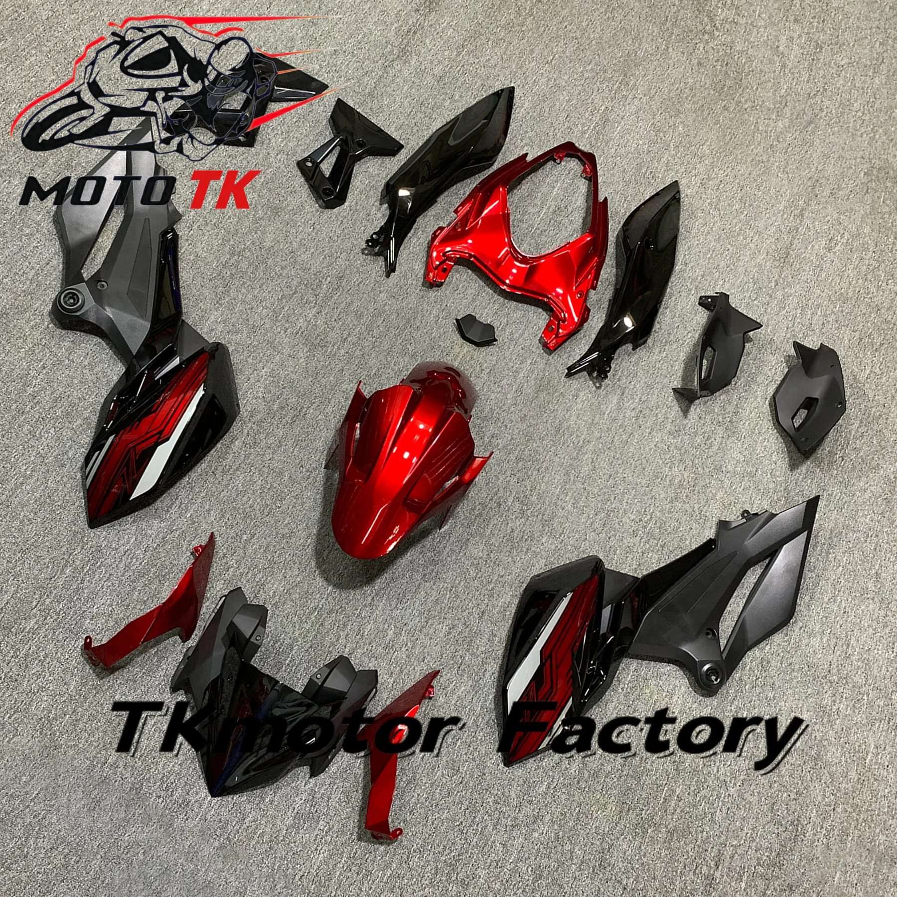 Kit de carenado completo estable para Kawasaki Z400 2018-2024, kit de carenado para carrocería de motocicleta, kit de carenado, carrocería de inyección moldeada ABS