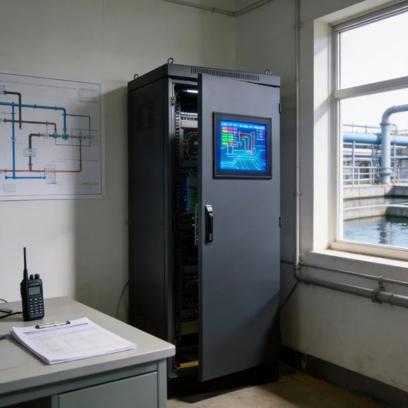 Stainless Steel Touchscreen PLC Control Panel Modular for Electric Power Transmission Power Distribution Machine Control