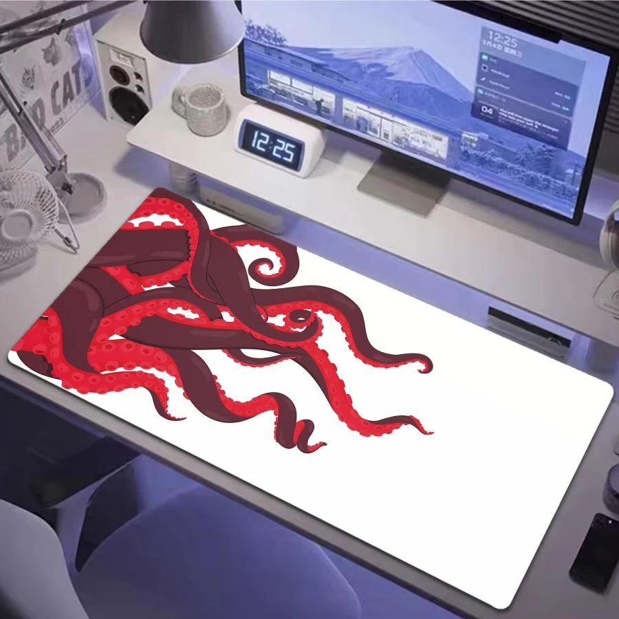 

Anime Black Dragon Mouse Pad Computer Game player Mousepads 400x900 Large Mouse Mat Gamer anti-slip Rubber Company Desk Mousepad