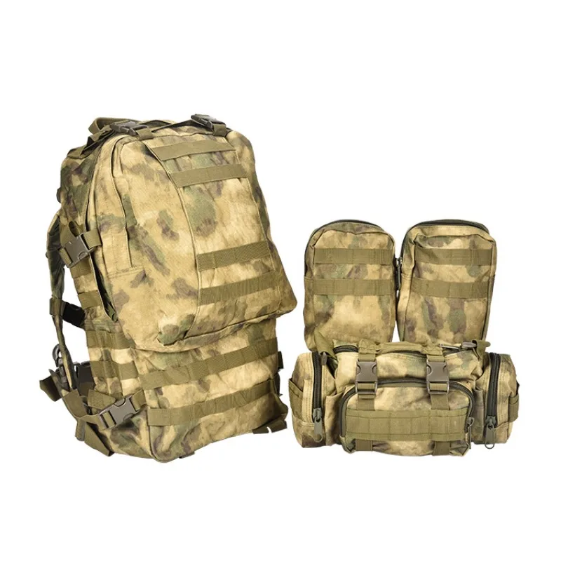 

Tactical Backpack Outdoor Mountaineering Camping Combination Storage Large Capacity Camouflage Bag