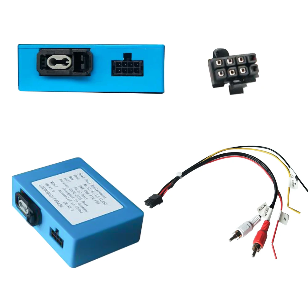 2024 New  Optical Fiber Decoder Box For Benz Mercedes/Porsche/ BMW/Audi Series Optical Bus System