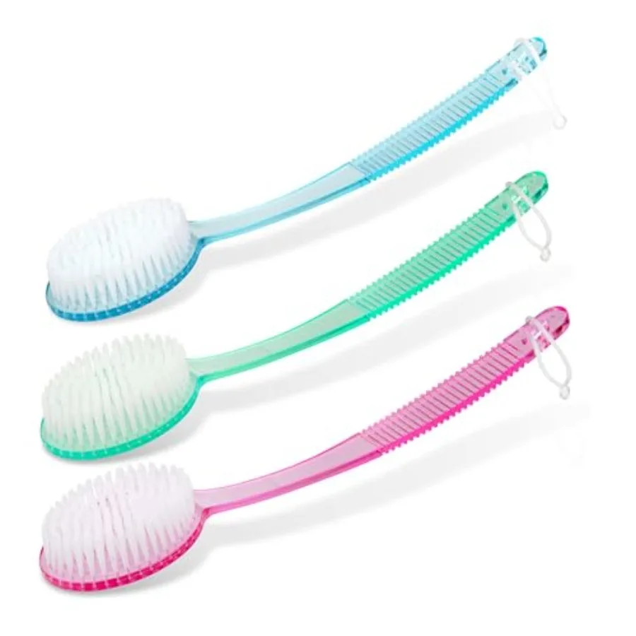 Shower Scrubber Brush, Long Handle, Color 1 Pack