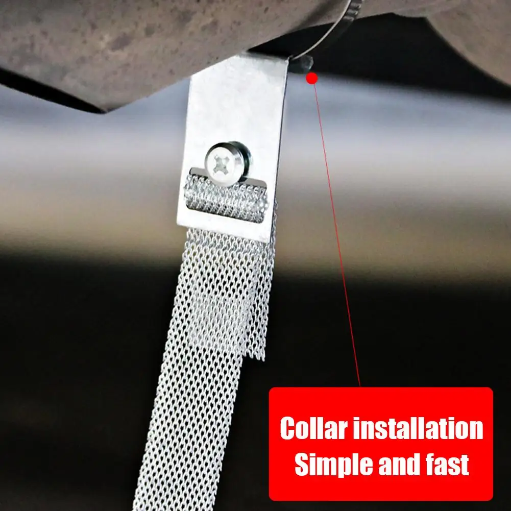 

Автомобильный металлический антистатический ремень, металлическая цепь, автомобильная выхлопная труба, заземляющий ремень, заземляющая полоса, автомобильные антистатические принадлежности