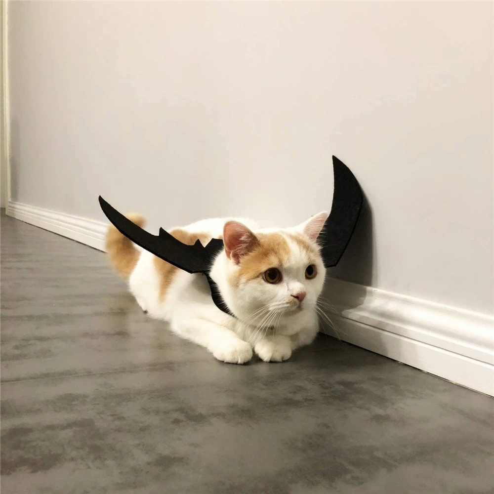 

Low price Luxury Pet Clothes Puppy Collar Leads Cosplay Bat Costume