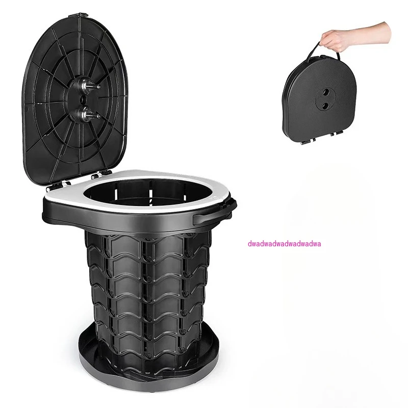 

Folding toilet portable washable
