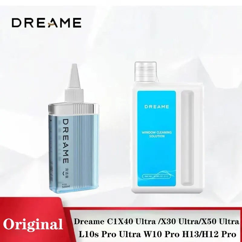 

Dreame C1 Cleaning Solution Complete Cleaning Fluid for X40 Ultra X30 Ultra X50 Ultra L10s pro Ultra Vacuum Accessories