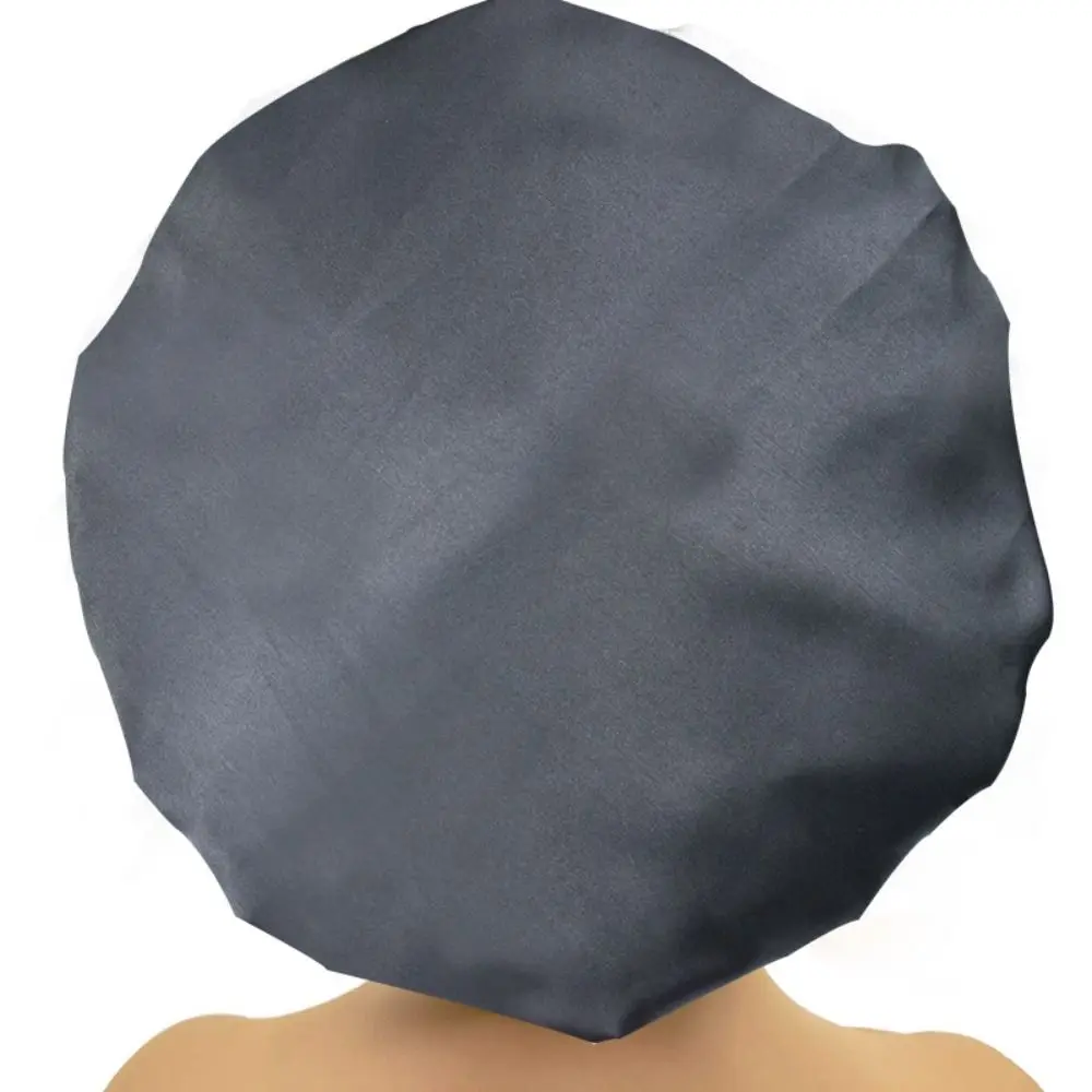 New Triple Layer Waterproof EVA Exterior Sleeping Hat Bath Showering Accessories Hair Beanie Bonnet Bath Hair Caps Shower Cap