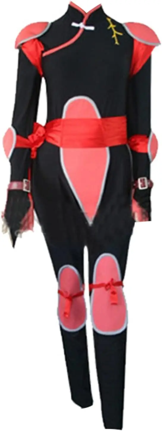 

Anime Inuyasha Sango Cosplay Combat Costume Women's Jumpsuit Halloween Suit Clothing Customize