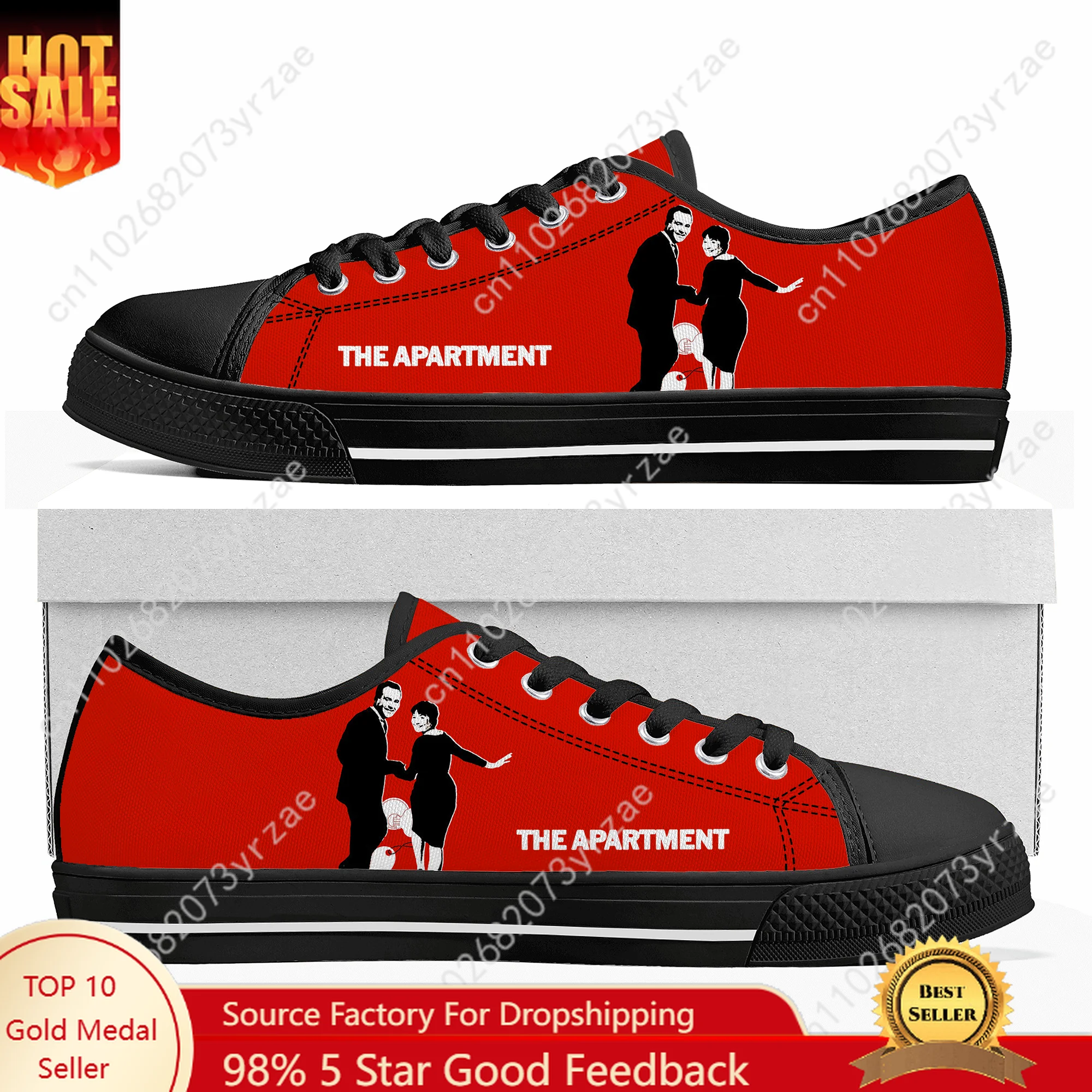 

The Apartment Low Top High Quality Sneakers Men Women Teenager Canvas Sneaker Casual Personalized Patterns Shoe Customize Shoes