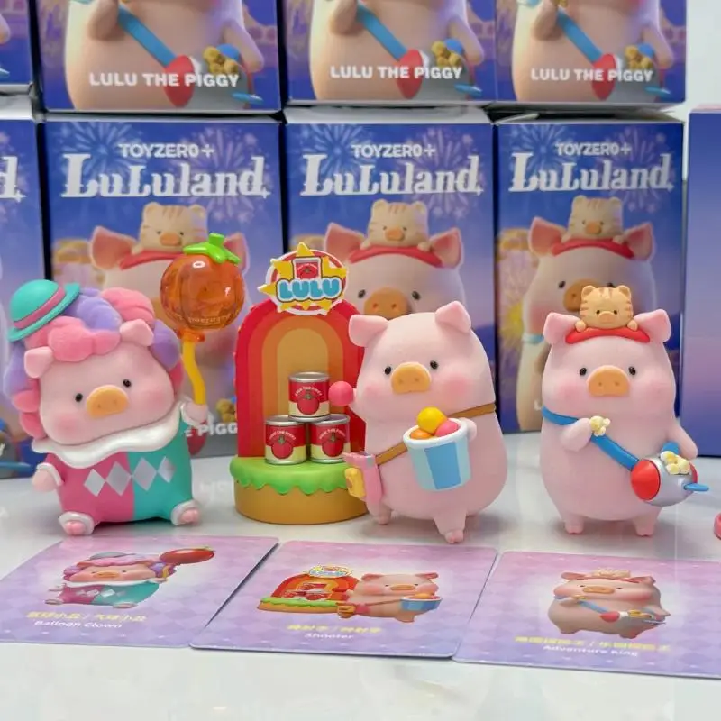 

Подлинная серия Lulu The Piggy Luland, слепая коробка, свинья, экшн-фигурка, сумка-сюрприз, декор стола, игрушки, загадочная коробка, украшение автомобиля, подарки