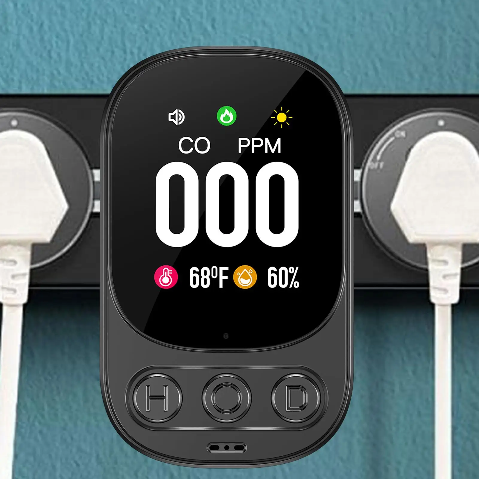 CO センサー一酸化炭素検出器プラグインアラーム TFT LCD スクリーン CO 警告アラーム検出器 CO メーター