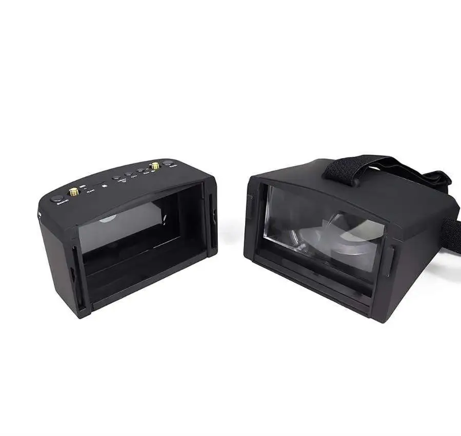 EV800D 5.8G 40CH 5 Inch 800*480 Video Headset HD DVR Diversity FPV Goggles With Battery For RC Model RC FPV Drone