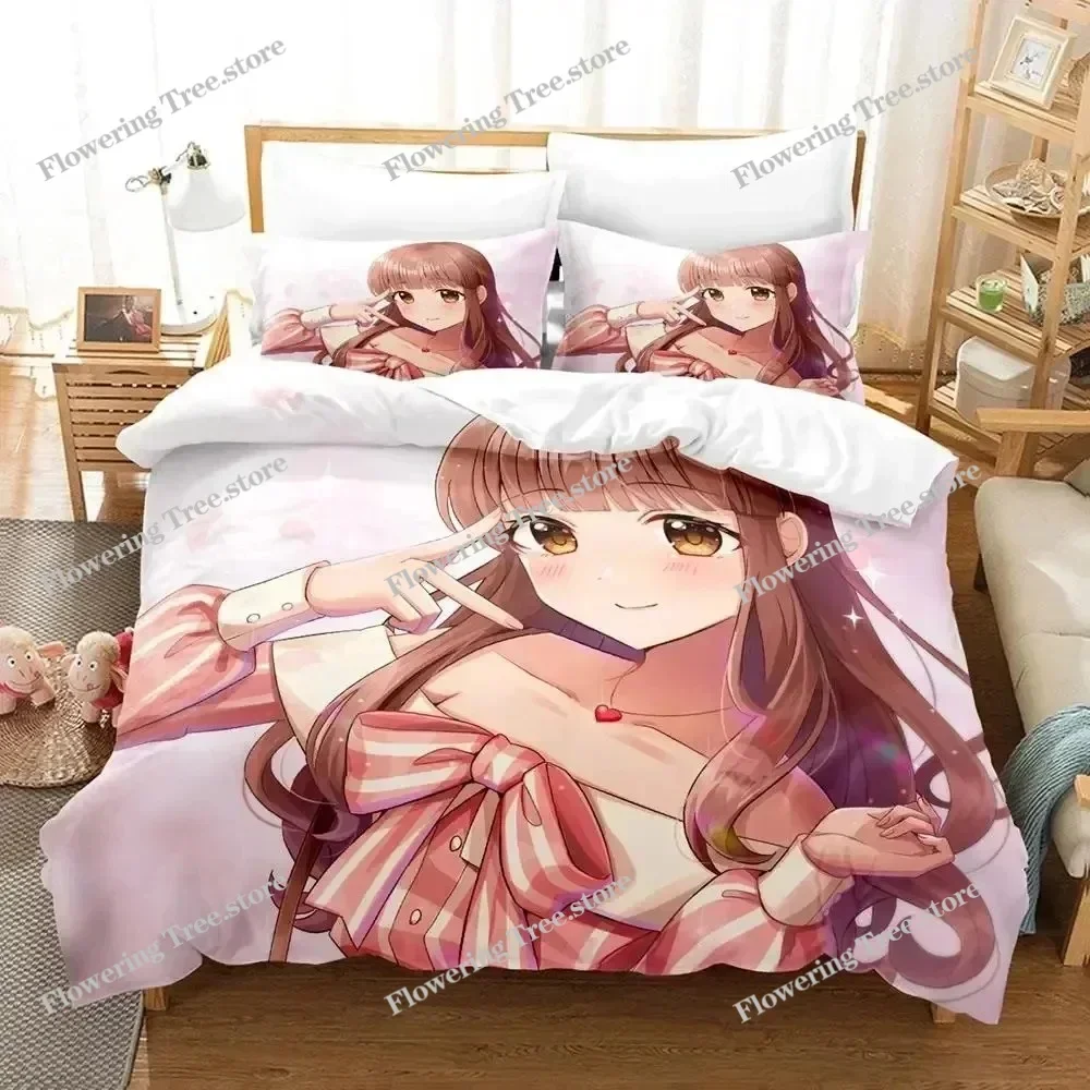 

Anime Chieri Ogata Bedding Set Duvet Cover Bed Set Quilt Cover Pillowcase Comforter king Queen Size Boys Adult Bedding Set029
