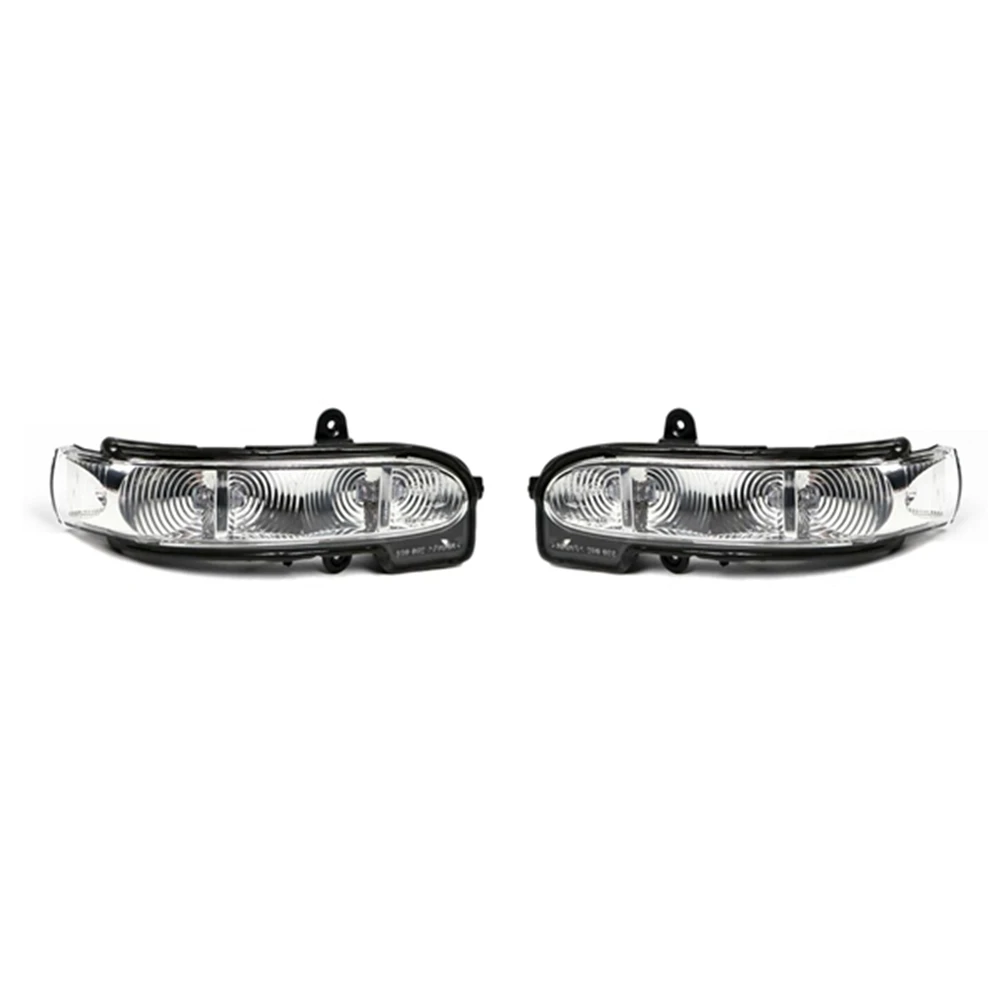 Lampu indikator sinyal belok LED cermin samping mobil untuk Mercedes Benz W211 S211 W463 W461 C/E kelas