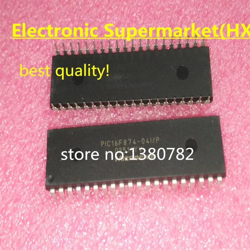 

Free shipping 5pcs-20pcs/lot PIC16F874-04I/P PIC16F874-20I/P PIC16F874 DIP-40 IC in stock!