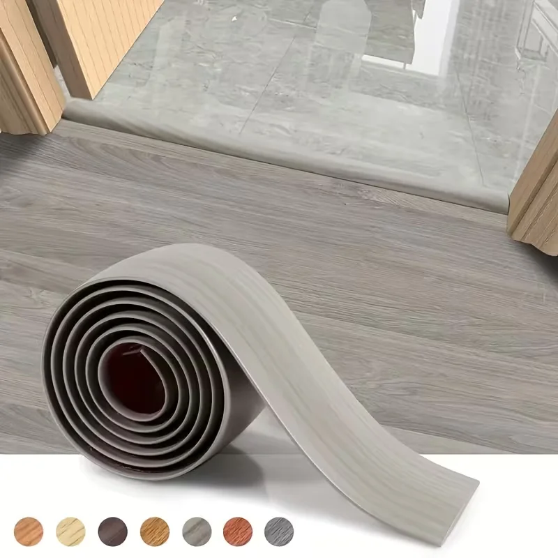 Self adhesive floor transition strips,tile/floor transition strips, wood grain plastic floor partitions,used for home decoration