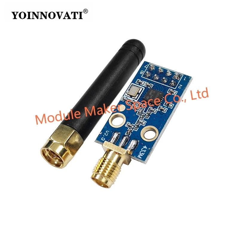 CC1101 Wireless Module With SMA Antenna Wireless Transceiver Module Long Distance Transmission Antenna for Arduino 433MHZ Enhanc