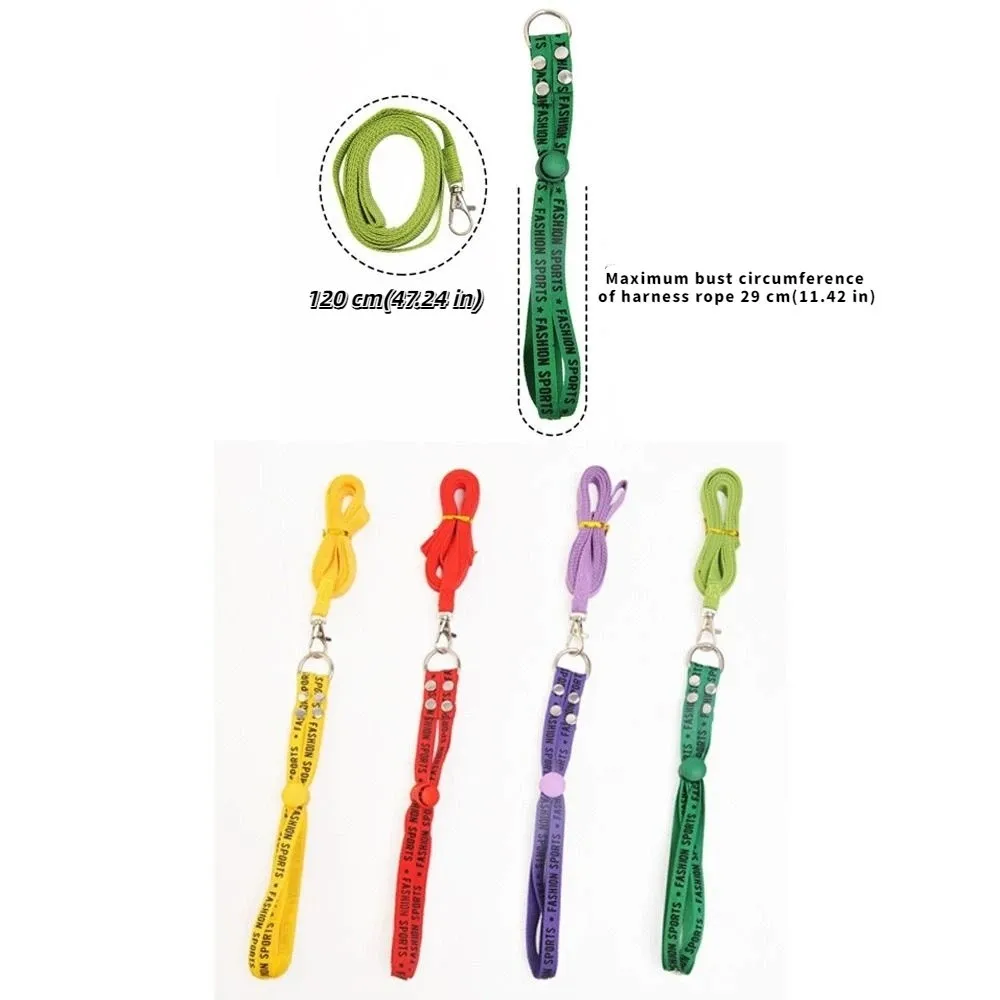 Portable Adjustable Rabbit Towing Rope Escape Proof Comfortable Ferret Harness Leash Soft Ferret Anti Loss Rope Travel - view 6